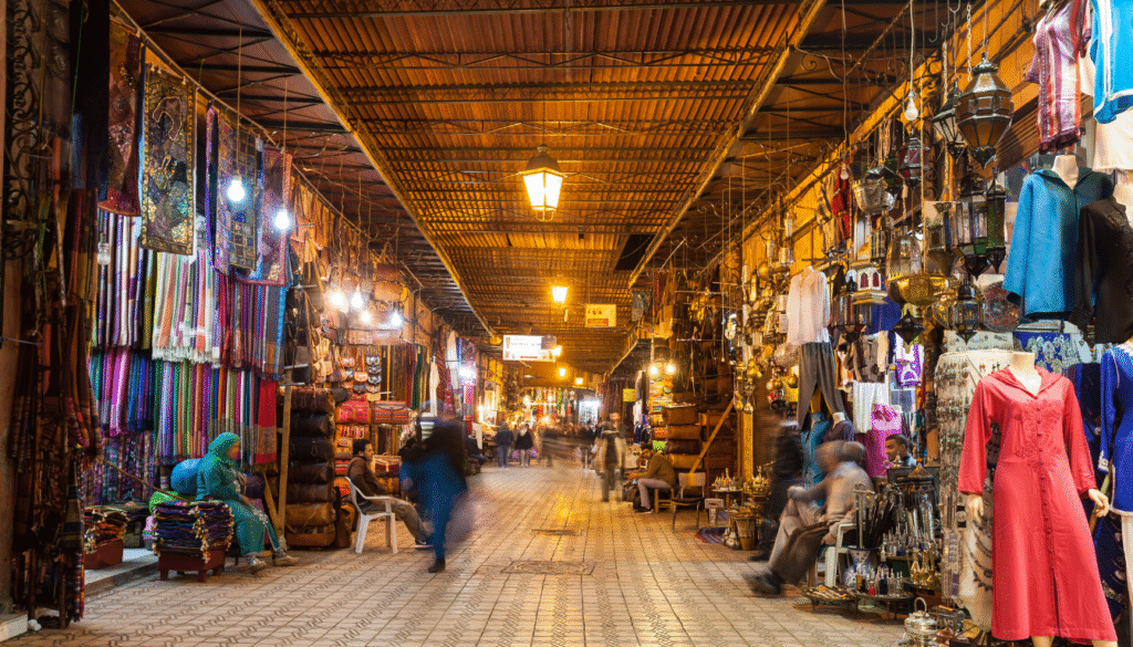 Moroccan souks navigation Moroccan souks navigation