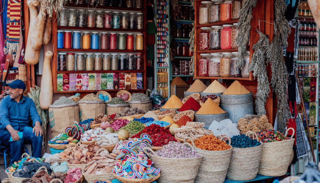 Moroccan souks shopping Moroccan souks shopping