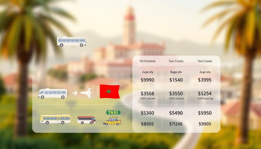 Morocco transportation costs comparison Morocco transportation costs comparison