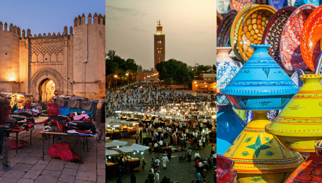Ramadan night markets in Morocco