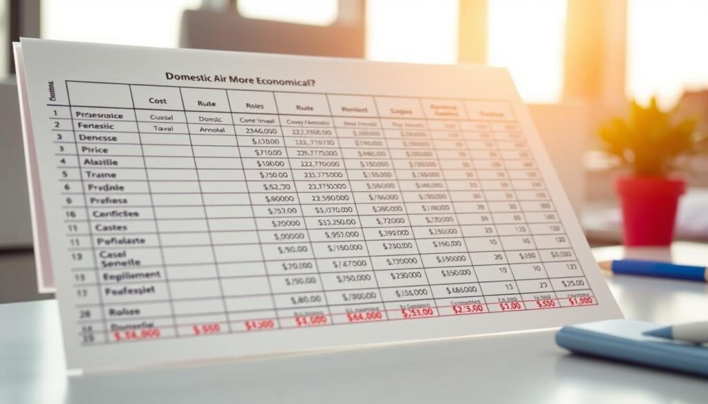 domestic air travel costs domestic air travel costs
