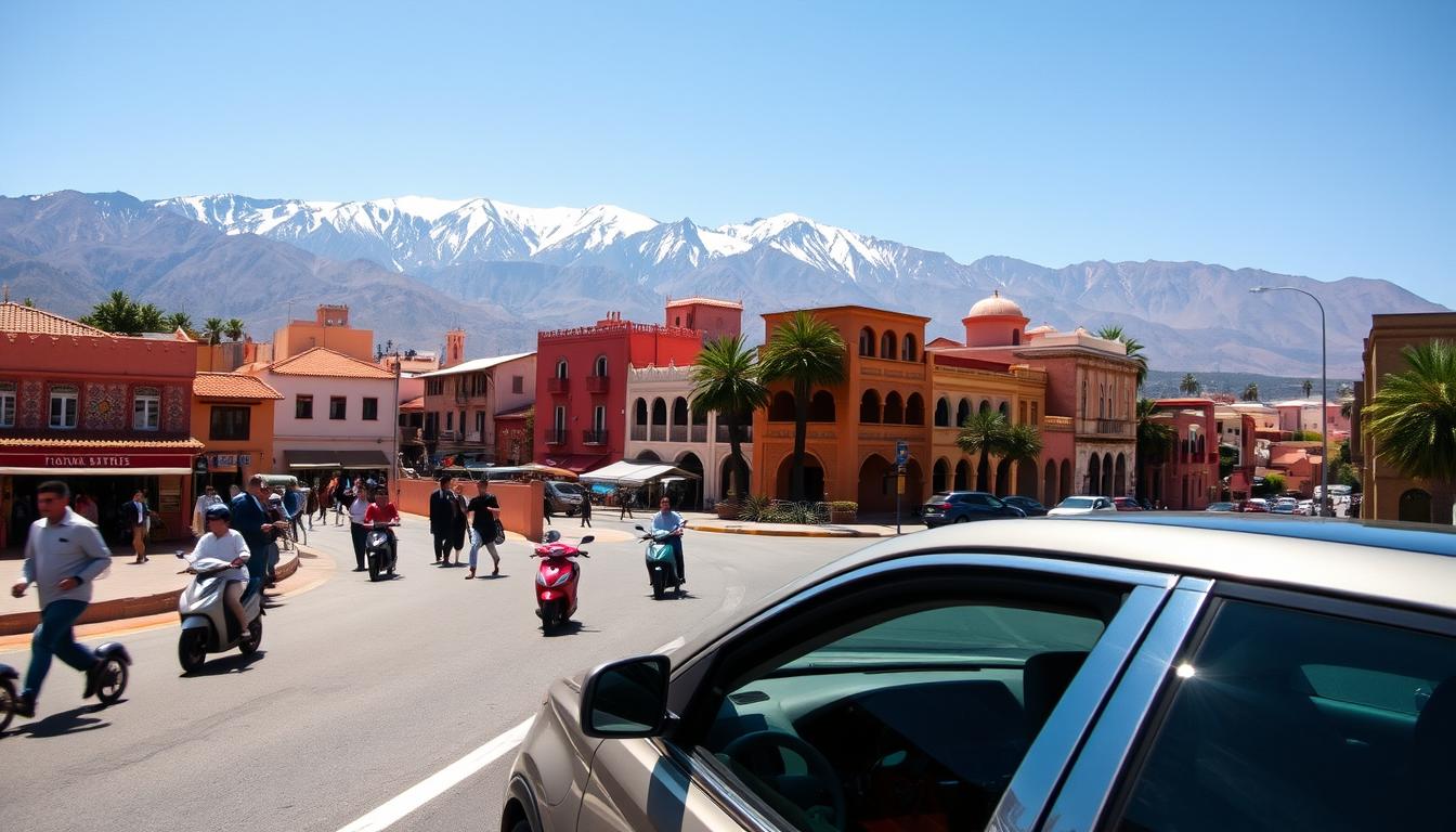 Driving in Morocco