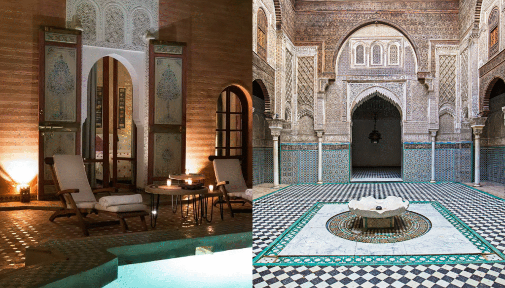 Marrakech Fes accommodation comparison Marrakech Fes accommodation comparison