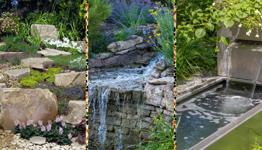 Moroccan water features