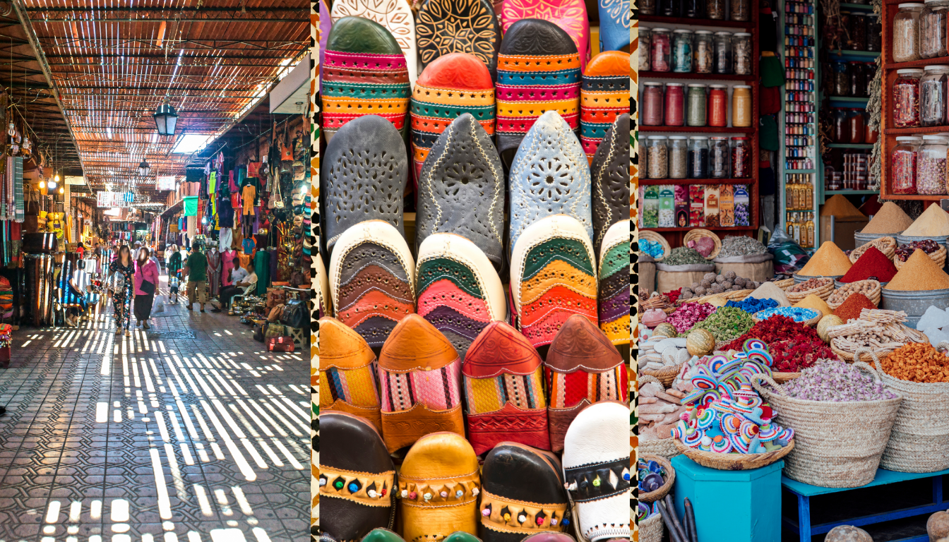 Souk Shopping in Morocco
