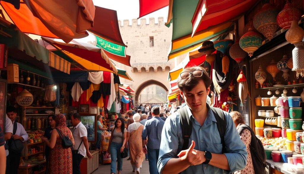 staying safe in Moroccan marketplaces